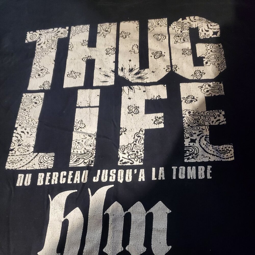 thug life hlm gfg streetwear rap tee t-shirt